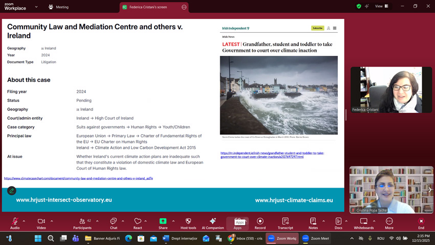 Academic Meeting Dedicated to Contemporary International Law